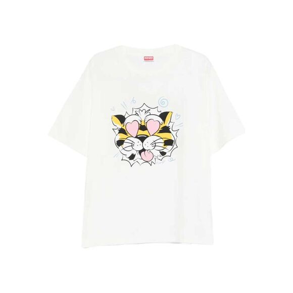 Kenzo Men Tiger Print T-Shirt